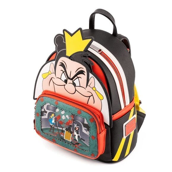 Loungefly Disney Villains Scenes Queen of Hearts Mini Backpack